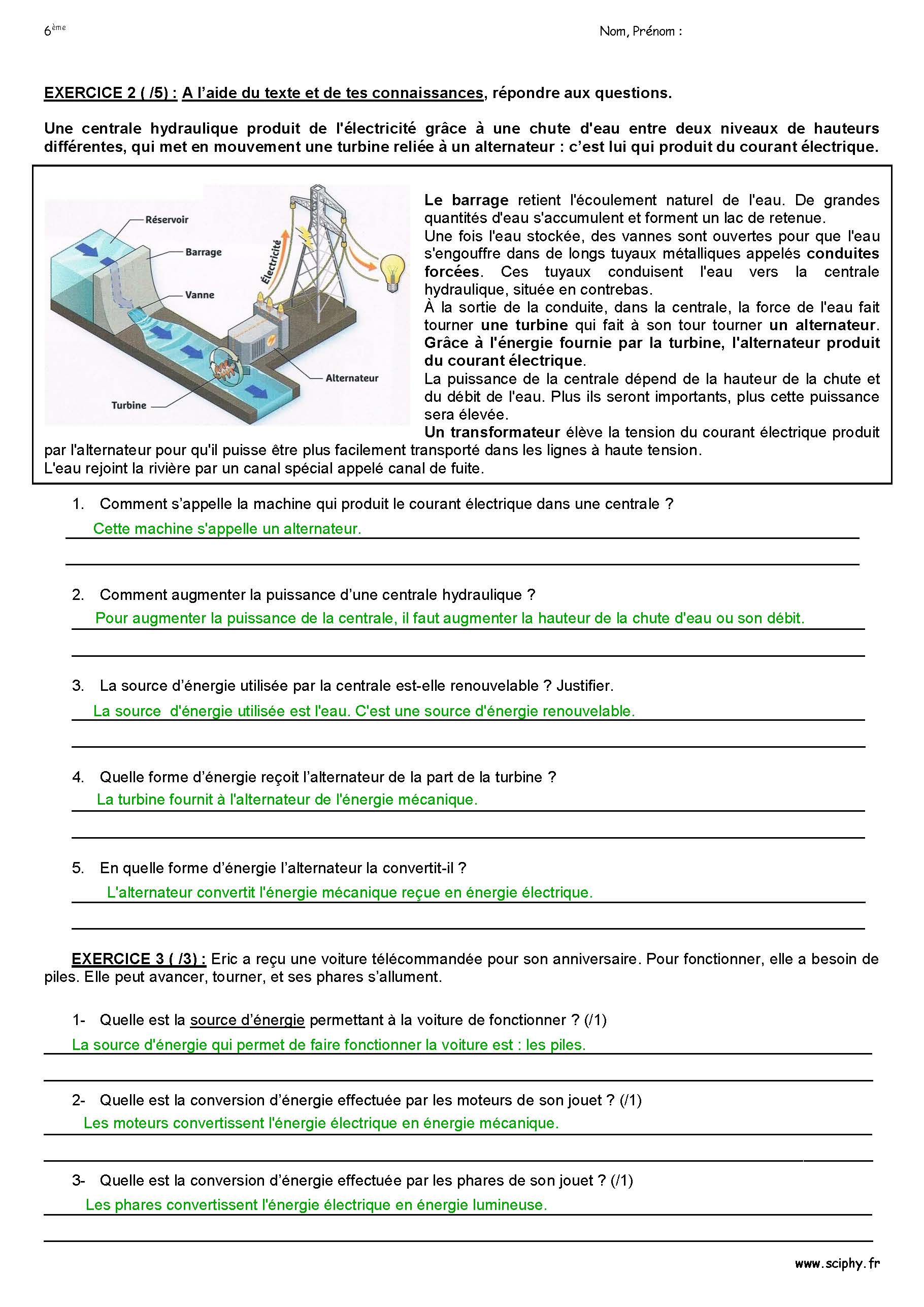 DS2 6 ème energies 2025 2026 Page 2