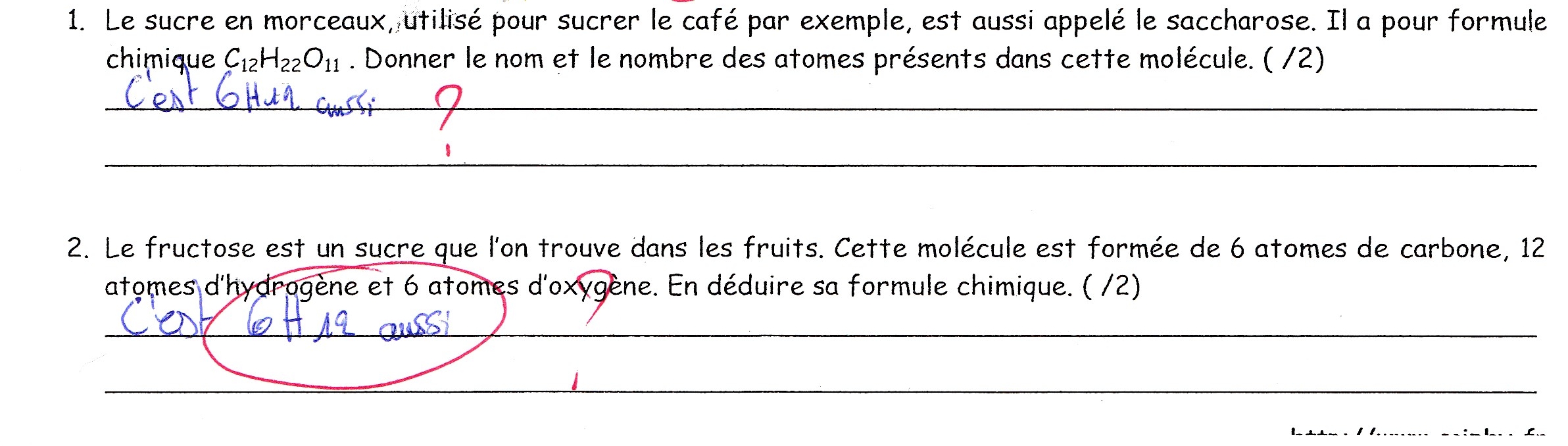 formule chimique